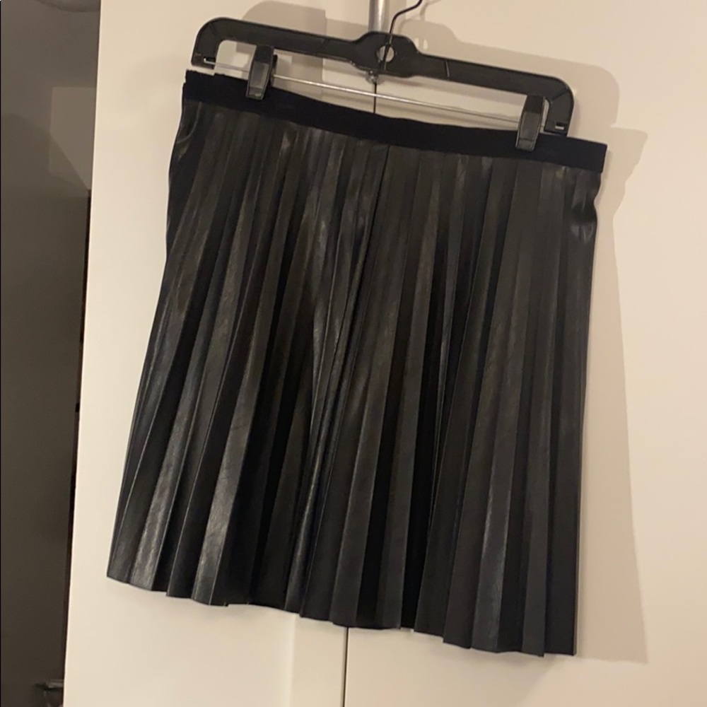 Leather skirt